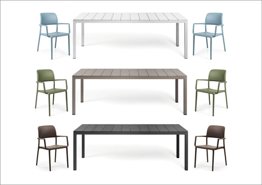 Nardi Rio Riva 8 Seater Outdoor Dining Set Custom Wood Designs Outdoor celeste-nardi-rio-riva-8-seater-outdoor-dining-set-51210914627927