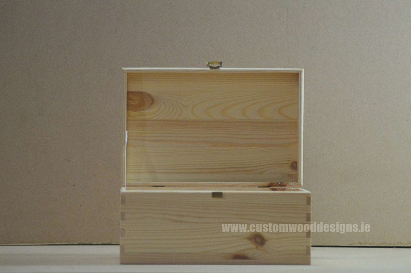 Load image into Gallery viewer, Pine Wood Chest CB3 29 X 19 X1 4,5 cm Chest Box pin bedroom deco box box with lid room deco wood wooden chest-box-unbranded-pine-wood-chest-cb3-29-x-19-x1-4-5-cm-49180125954391
