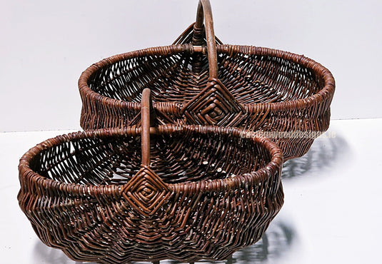 10 x Shop Basket 4.2 - 56hx53x38 Custom Wood Designs __label: Multibuy default-title-10-x-shop-basket-4-2-56hx53x38-52960367542615