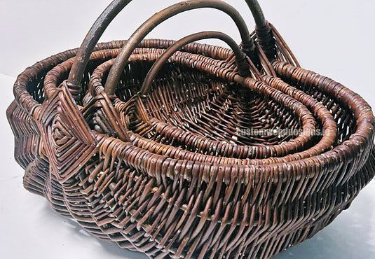 10 x Shop Basket 4.2 - 56hx53x38 Custom Wood Designs __label: Multibuy default-title-10-x-shop-basket-4-2-56hx53x38-53612630311255