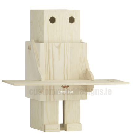 Load image into Gallery viewer, 2 in 1 Wine gift box and Robox cheese board Custom Wood Designs default-title-2-in-1-wine-gift-box-and-robox-cheese-board-53612250792279
