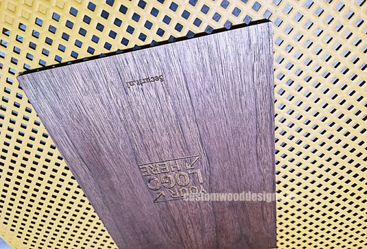 20 x A4 Walnut Album Menu Securit __label: Multibuy default-title-20-x-a4-walnut-album-53612745883991