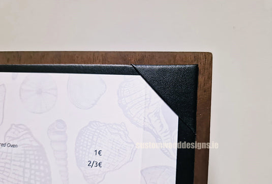 20 x A4 Walnut Album Menu Securit __label: Multibuy default-title-20-x-a4-walnut-album-53612746998103