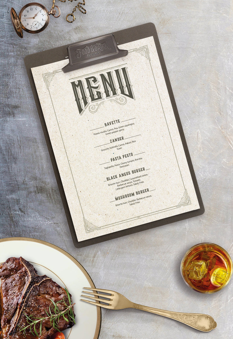 Load image into Gallery viewer, 24 x Vintage Clipboard 33x23cm Securit __label: Multibuy default-title-24-x-vintage-clipboard-33x23cm-53612751618391
