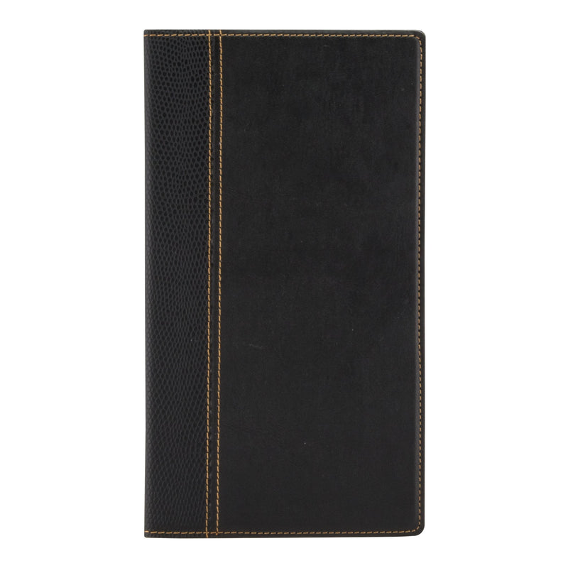 Load image into Gallery viewer, Black leather style bill presenter pack of 10 Custom Wood Designs __label: Multibuy default-title-black-leather-style-bill-presenter-pack-of-10-53613281083735
