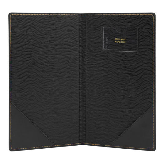 Black leather style bill presenter pack of 10 Custom Wood Designs __label: Multibuy default-title-black-leather-style-bill-presenter-pack-of-10-53613286949207