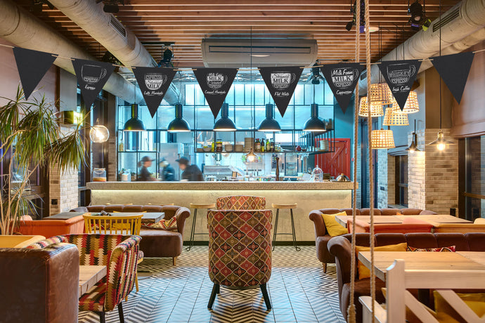 Chalkboard flags set of 14 pack of 6 Custom Wood Designs __label: Multibuy default-title-chalkboard-flags-set-of-14-pack-of-6-53613394657623