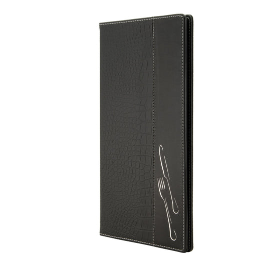Crocodile style leather menu pack of 10 Custom Wood Designs __label: Multibuy default-title-crocodile-style-leather-menu-pack-of-10-53613294879063_4e14173d-dc39-4ae7-8aae-b0d163d4bf33