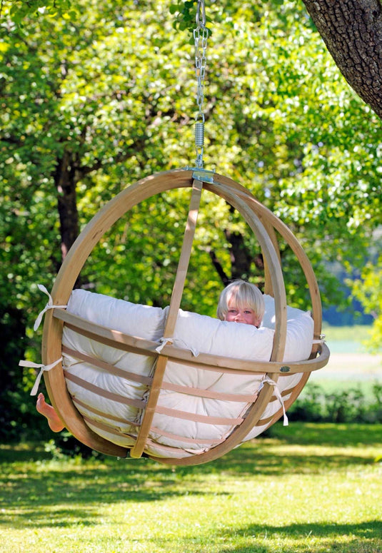 Globe Wood Hanging Chair Amazonas __label: NEW default-title-globe-wood-hanging-chair-53612456280407
