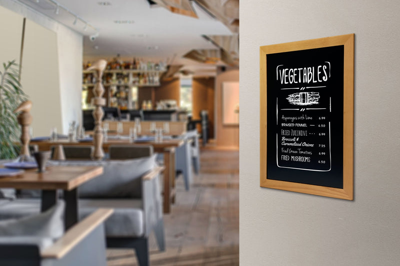 Load image into Gallery viewer, Hardwood Chalkboard 76.3x56.5x2.5cm Custom Wood Designs default-title-hardwood-chalkboard-76-3x56-5x2-5cm-53613374996823
