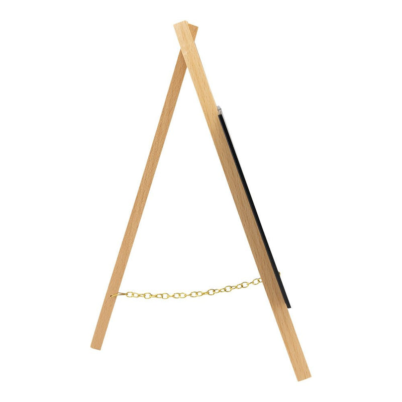 Load image into Gallery viewer, Mini Easel Table Chalkboard - Beech Finish - Pack of 6 Custom Wood Designs __label: Multibuy default-title-mini-easel-table-chalkboard-beech-finish-pack-of-6-53612403360087
