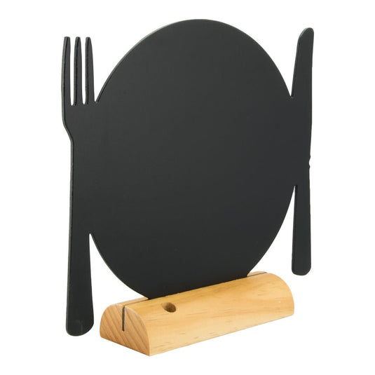 Plate Chalkboard x 6 Custom Wood Designs __label: Multibuy default-title-plate-chalkboard-x-6-53612371804503