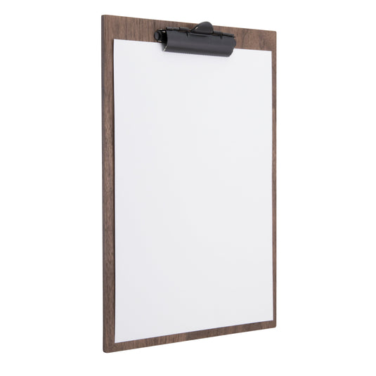 Walnut clipboard menu pack of 20 Custom Wood Designs __label: Multibuy default-title-walnut-clipboard-menu-pack-of-20-53613425951063