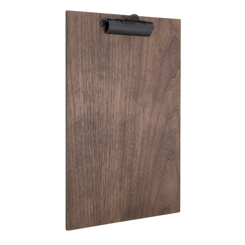 Load image into Gallery viewer, Walnut clipboard menu pack of 20 Custom Wood Designs __label: Multibuy default-title-walnut-clipboard-menu-pack-of-20-53613426409815
