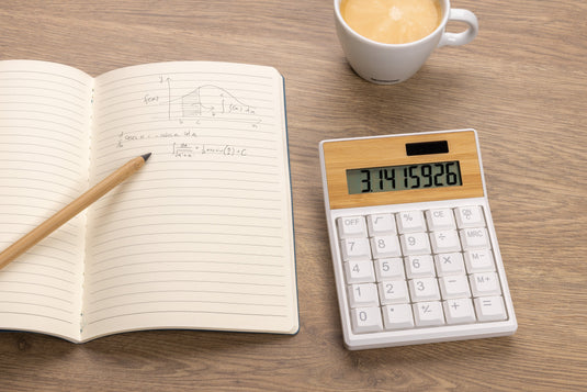 Wooden bamboo and recycled plastic calculator pack of 25 Custom Wood Designs __label: Multibuy default-title-wooden-bamboo-and-recycled-plastic-calculator-pack-of-25-53613187268951