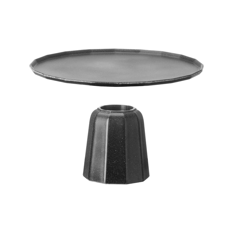 Load image into Gallery viewer, Metropolis platter, black, 300mm-Fruit stand
