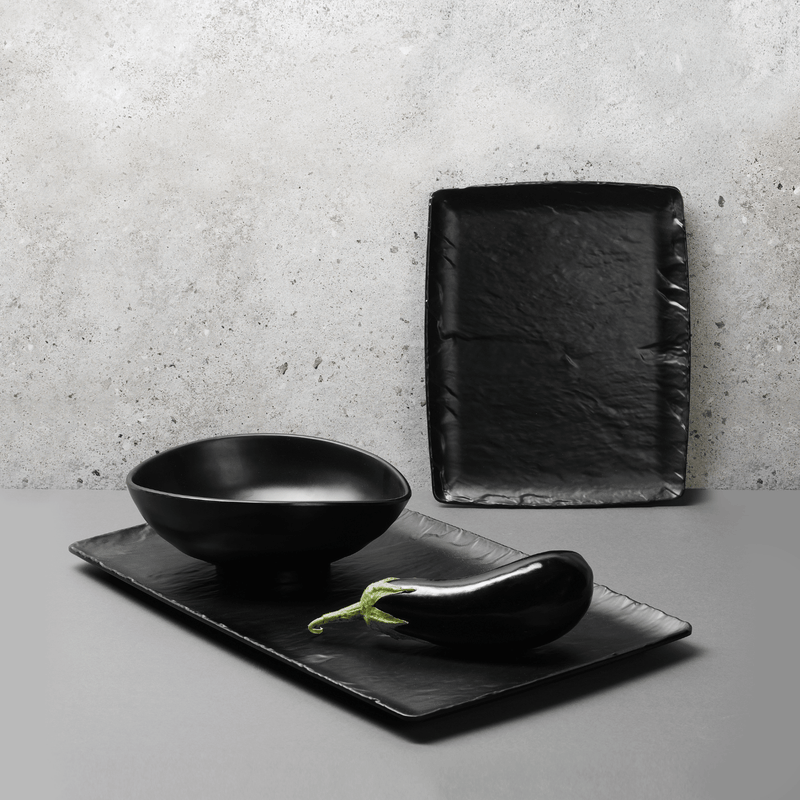 Load image into Gallery viewer, Polaris Platter black GN 1/2 265x325 mm-serving platter
