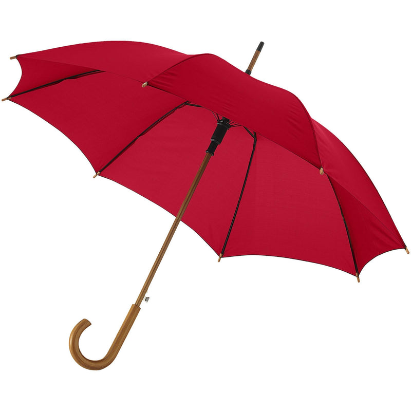 Load image into Gallery viewer, 23" Auto open umbrella pack of 25 Red Custom Wood Designs __label: Multibuy grey-23-auto-open-umbrella-pack-of-25-53613583335767
