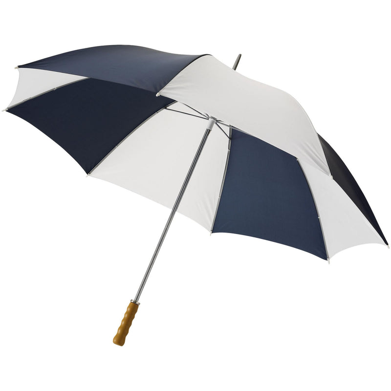 Load image into Gallery viewer, wooden-handle-golf-umbrella
