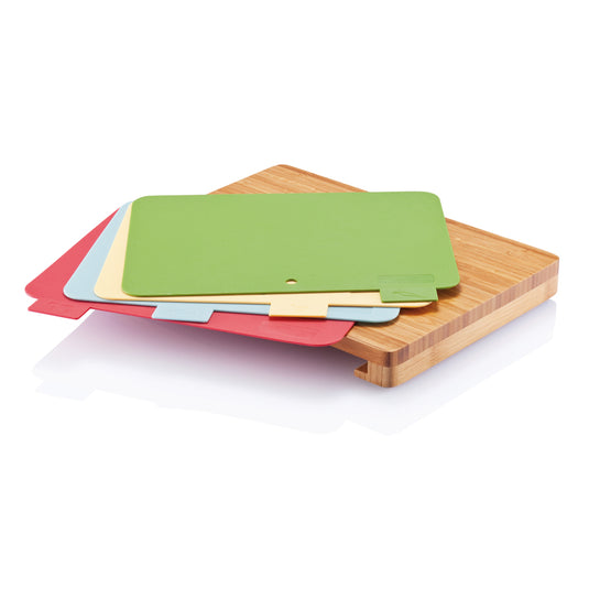 Cutting board with 4pcs hygienic boards - Custom Wood Designs