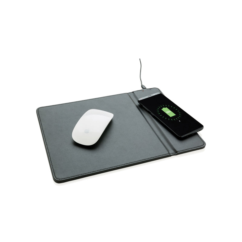 Load image into Gallery viewer, Mousepad with 5W wireless charging - Custom Wood Designs

