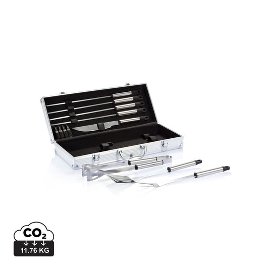 12 pcs barbecue set in aluminium box - Custom Wood Designs