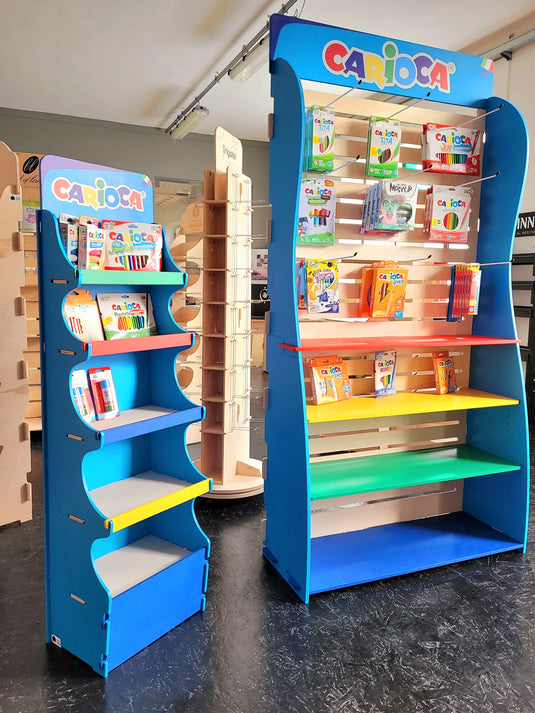 Full Printed Slot Together Displays