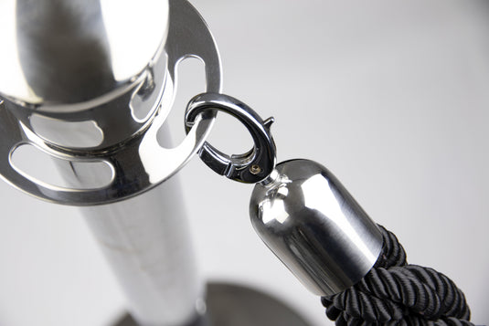 Fourpiece barrier poles with base with 5 ropes Custom Wood Designs red-fourpiece-barrier-poles-with-base-with-5-ropes-53613671711063