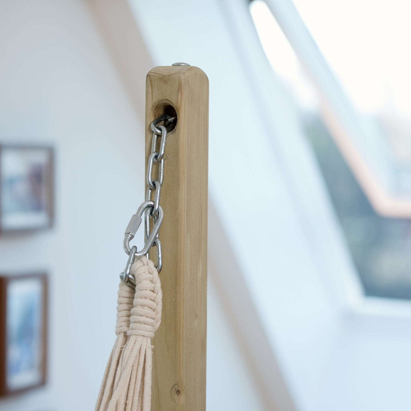 Load image into Gallery viewer, Hanging chair XL &amp; frame Set Swing Chair Amazonas __label: NEW swing-chair-sand-hanging-chair-xl-frame-set-49180105081175
