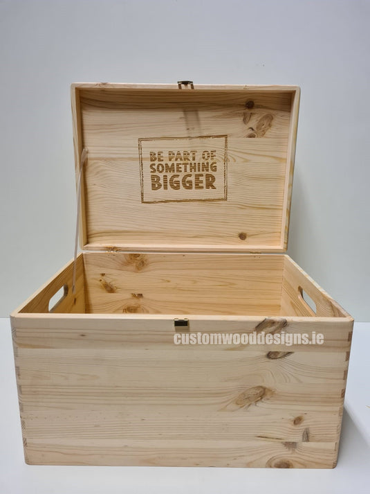 Pine Box MPB3 Custom Wood Designs __label: Upload Logo unbranded-pine-box-mpb3-53612306563415